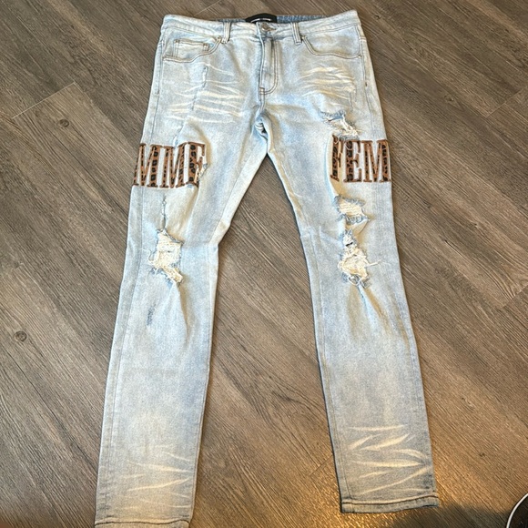 Homme +femme skinny jeans